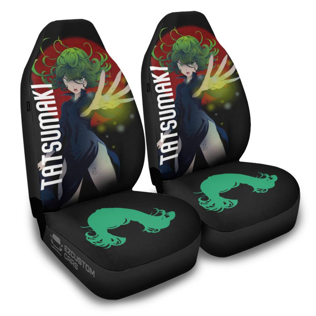 Tatsumaki Car Seat Covers Custom Anime One Punch Man Car Accessories