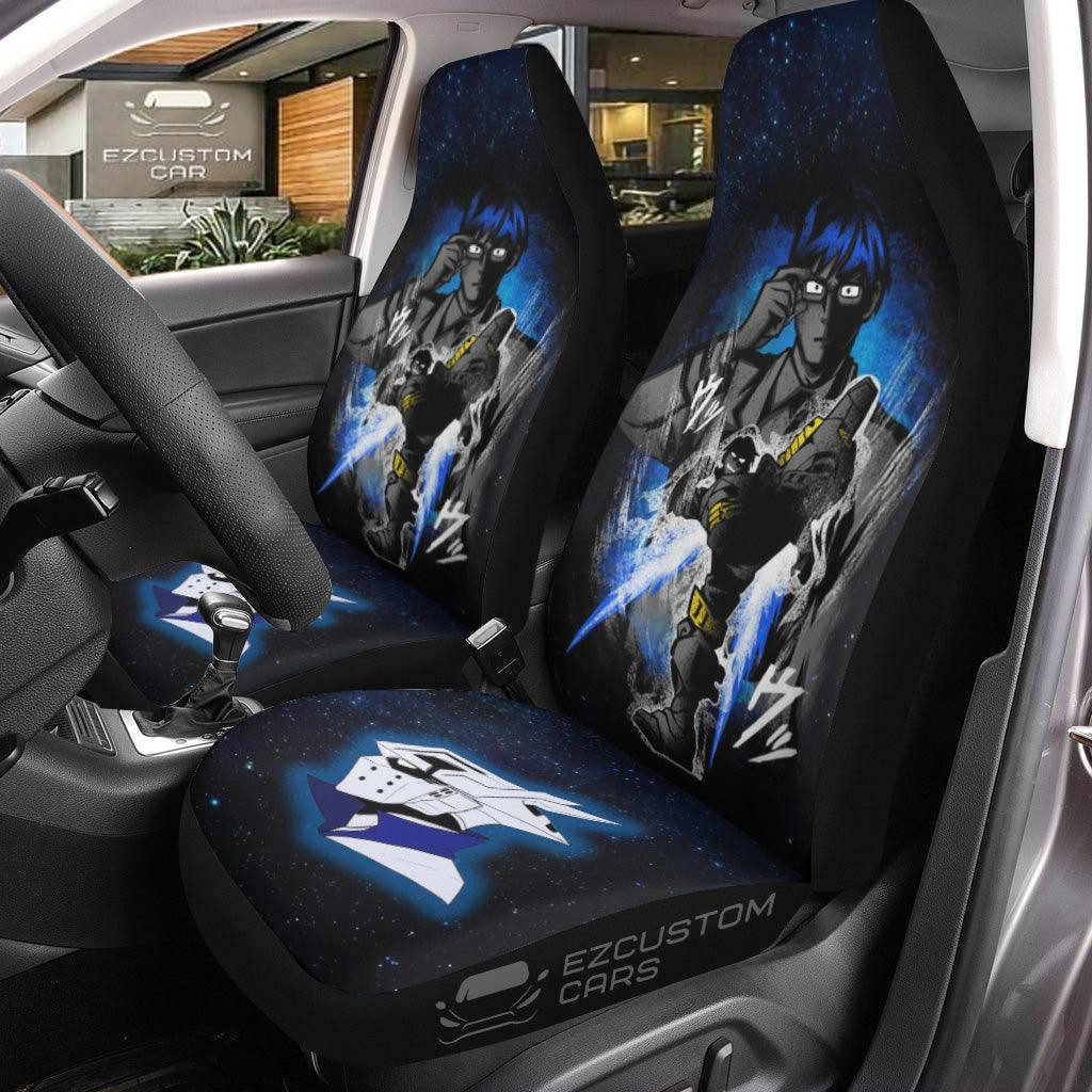 Tenya Iida Car Seat Covers Custom Anime My Hero Academia Car Accessories