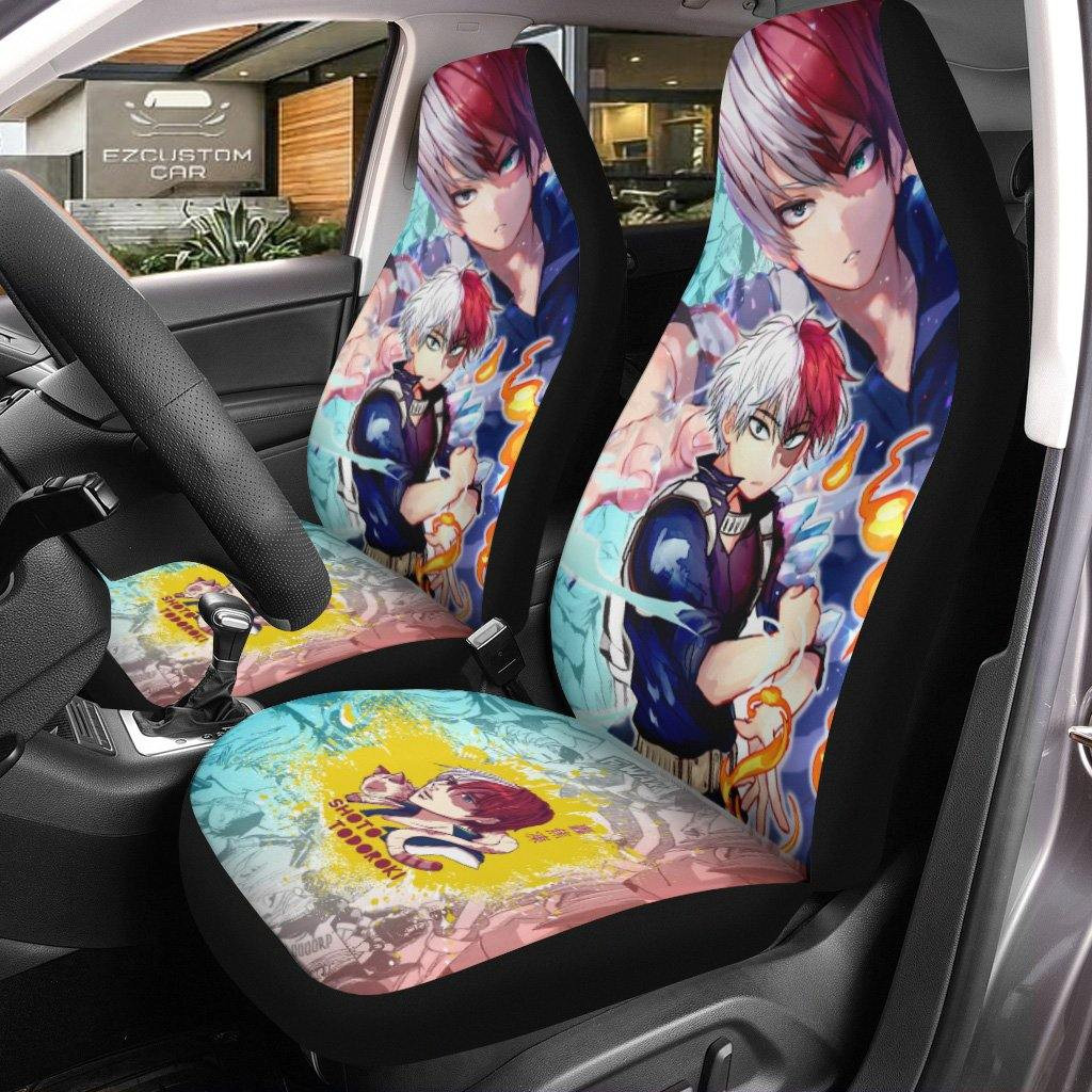Todoroki Shoto Car Seat Covers My Hero Academia