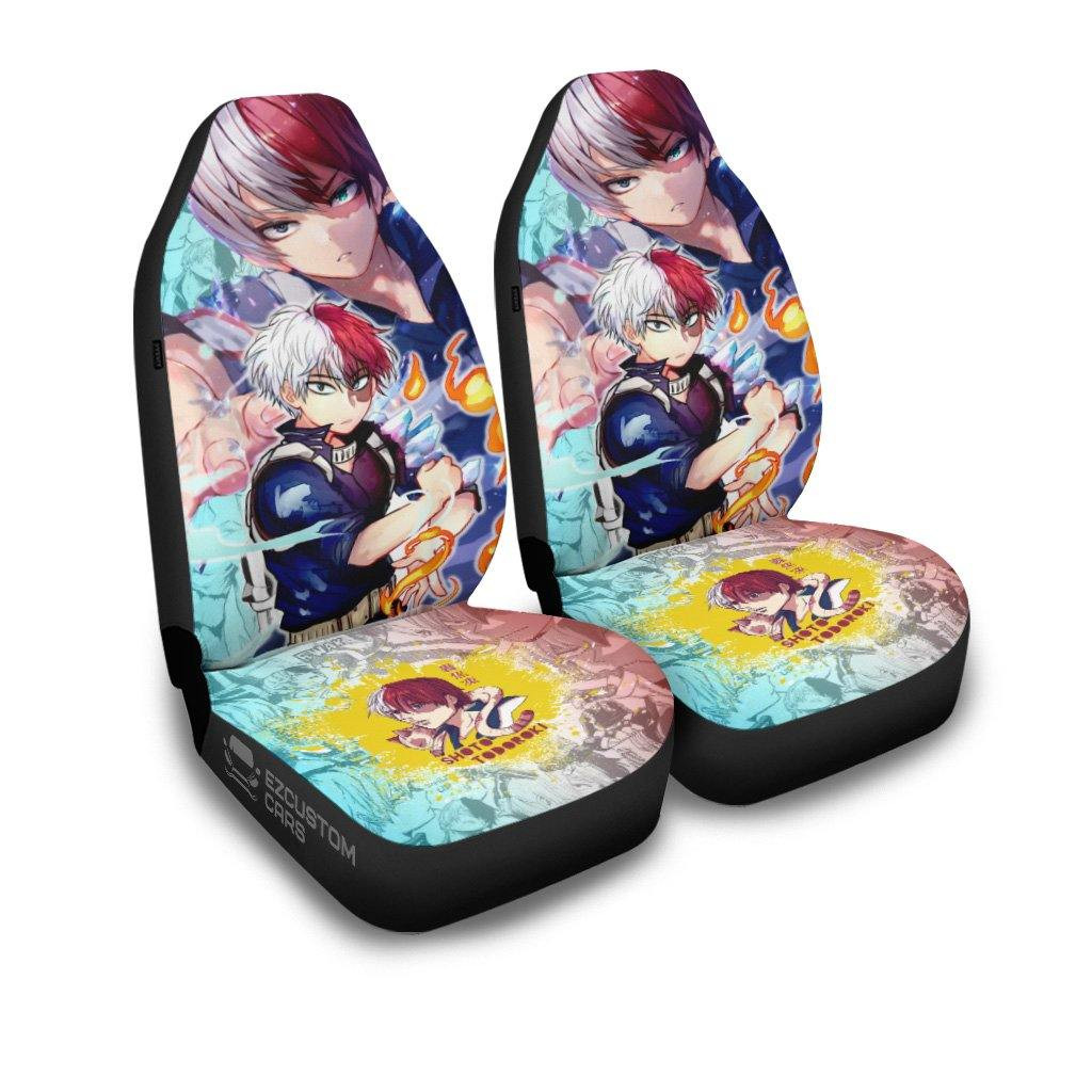 Todoroki Shoto Car Seat Covers My Hero Academia