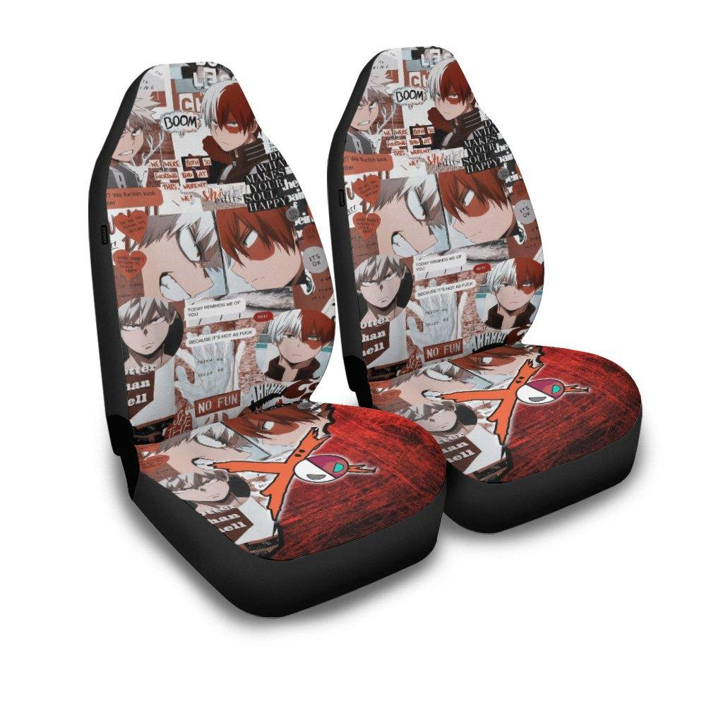 Todoroki x Bakugo Manga Aesthetic Car Seat Covers Anime My Hero Academia