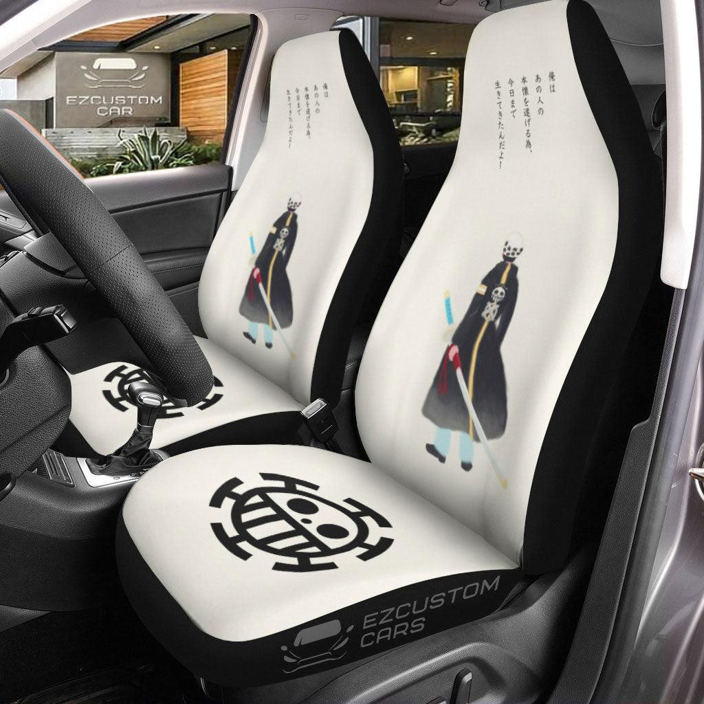 Trafalgar D. Water Law One Piece Anime Car Seat Covers