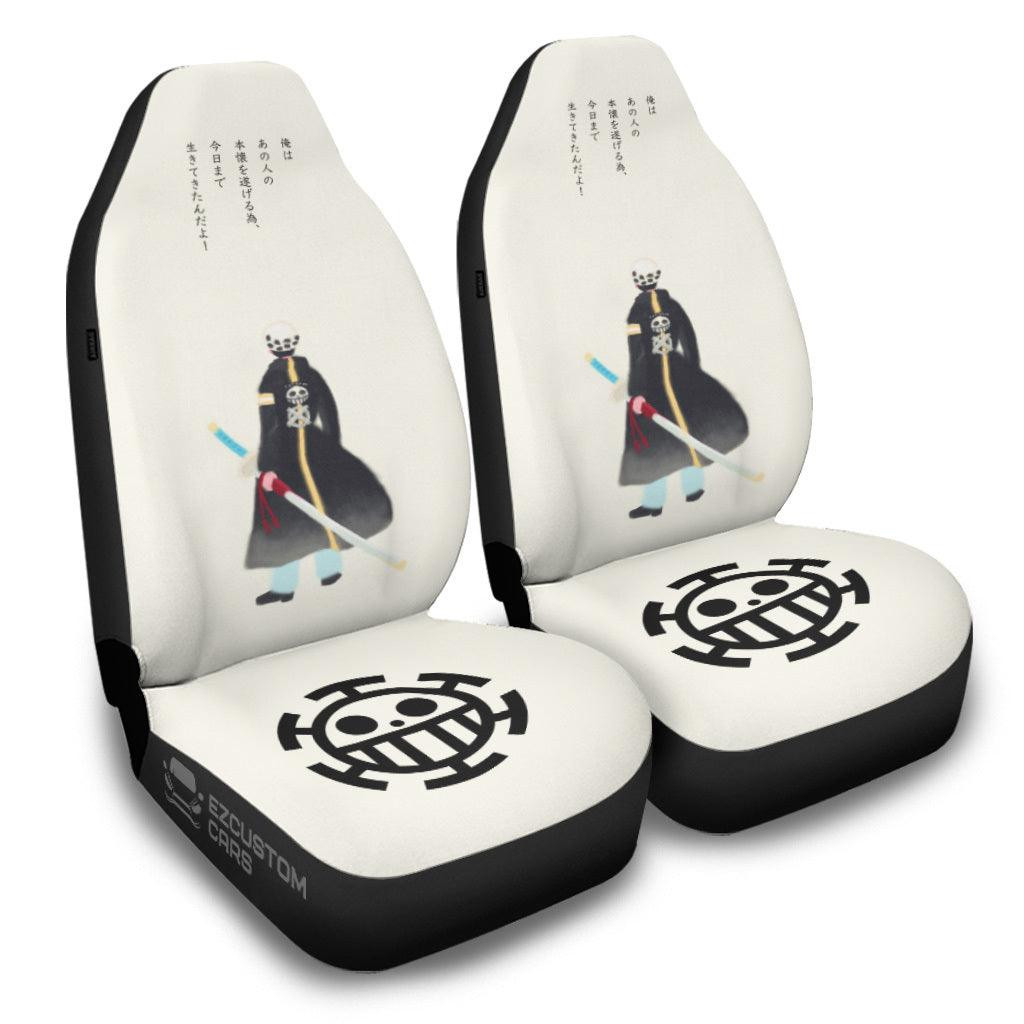 Trafalgar D. Water Law One Piece Anime Car Seat Covers