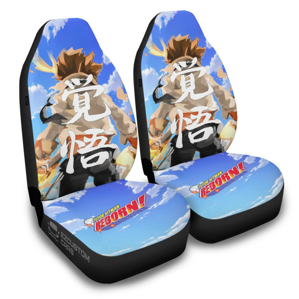 Tsuna Sawada Katekyo Hitman Reborn Anime Car Seat Covers
