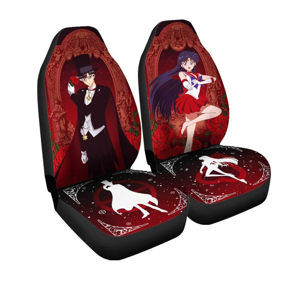 Tuxedo Mask Sailor Moon Anime Car Seat Covers