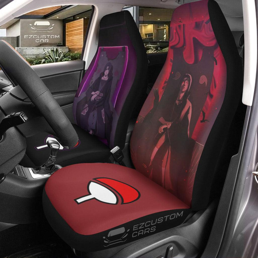 Uchiha Itachi Naruto Car Seat Covers Custom Anime Car Decor