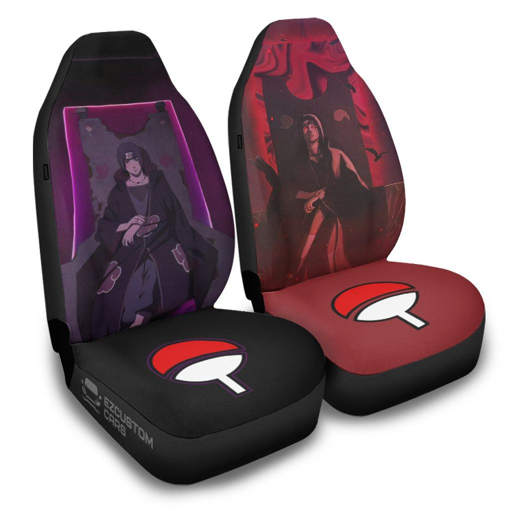 Uchiha Itachi Naruto Car Seat Covers Custom Anime Car Decor