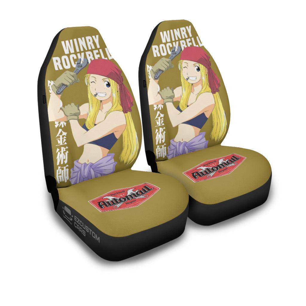 Winry Car Seat Covers Fullmetal Alchemist