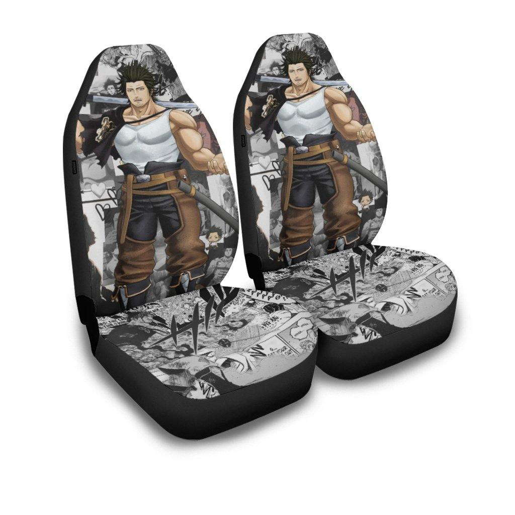 Yami Black Clover Car Seat Covers