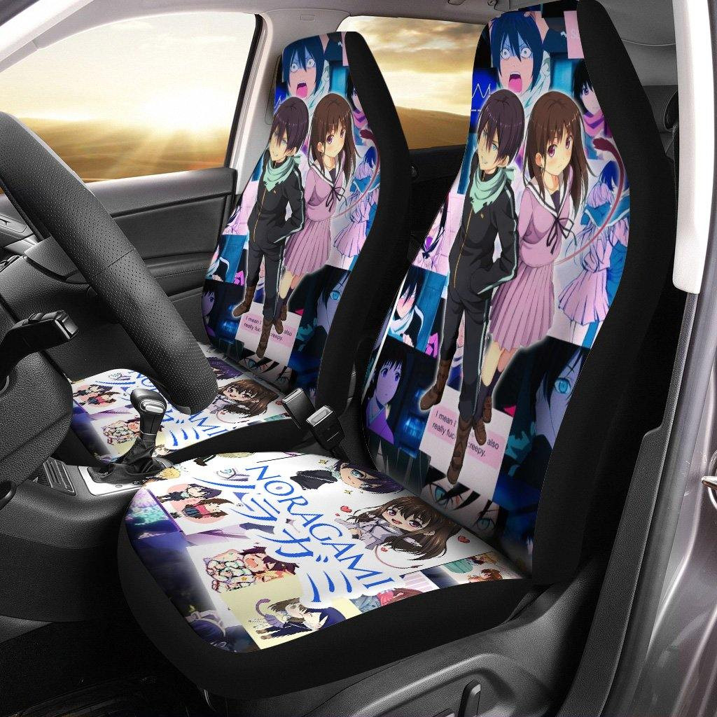 Yato and Hiyor Car Seat Covers Noragami