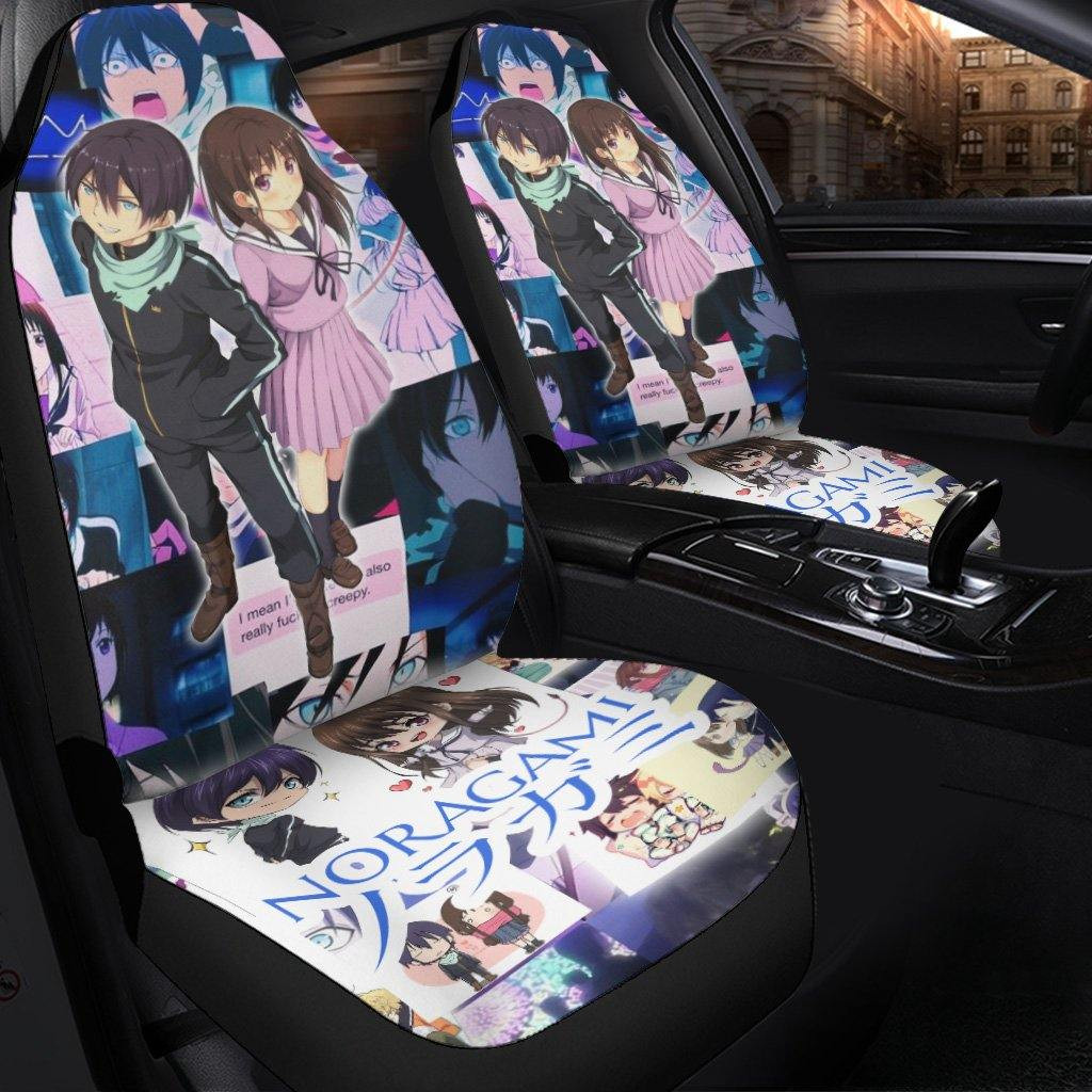 Yato and Hiyor Car Seat Covers Noragami