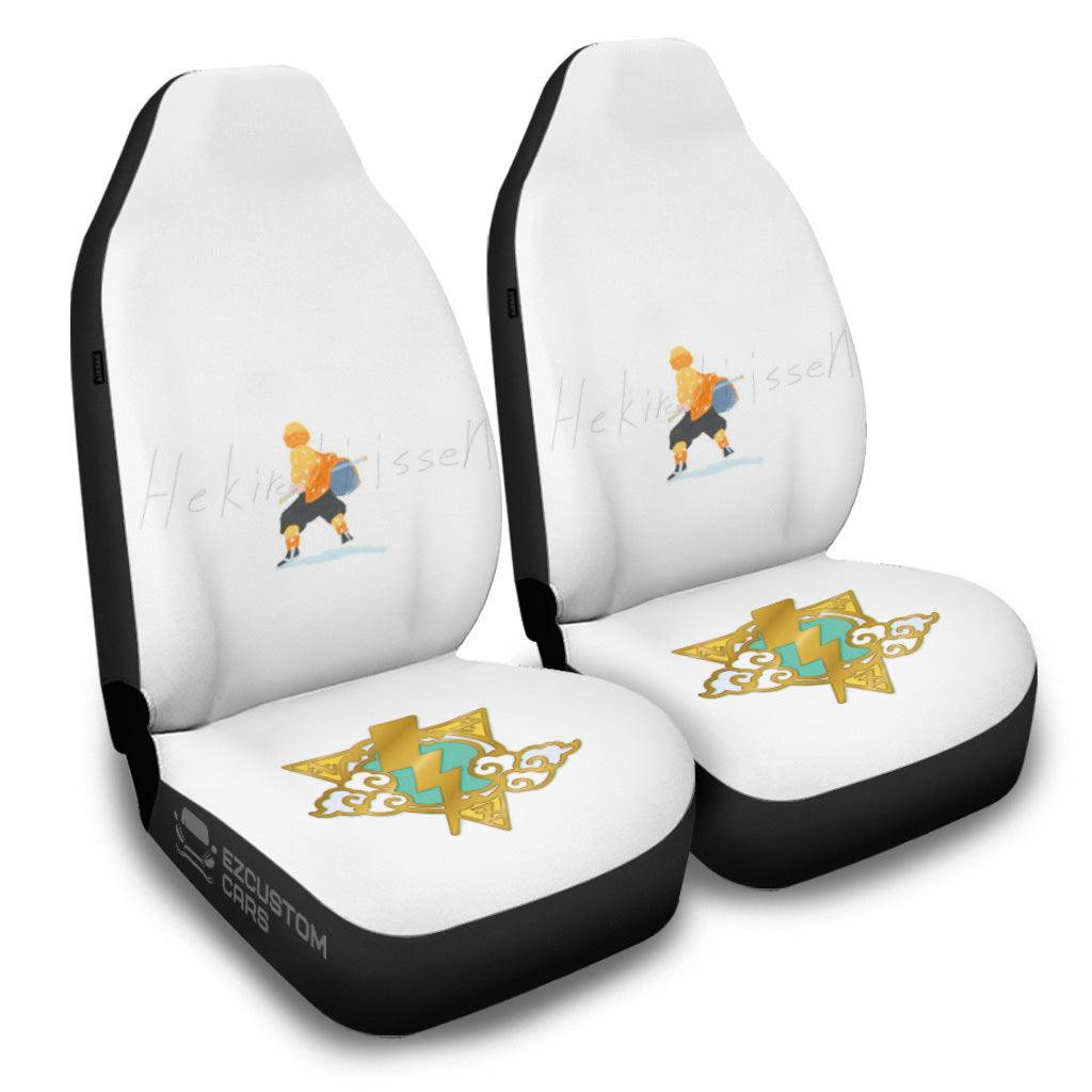 Zenitsu Agatsuma Demon Slayer Car Seat Covers