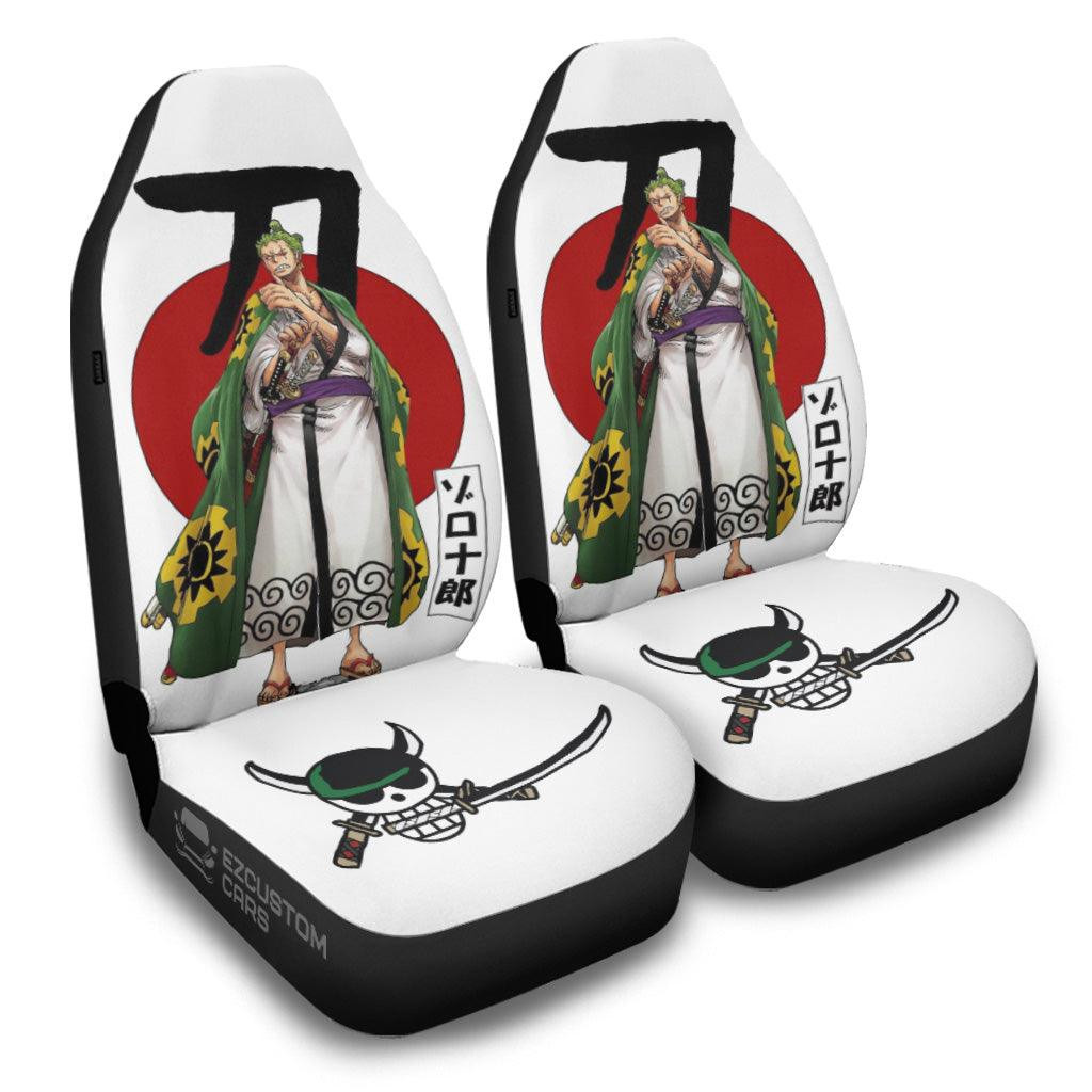 Zoro One Piece Anime Car Seat Covers
