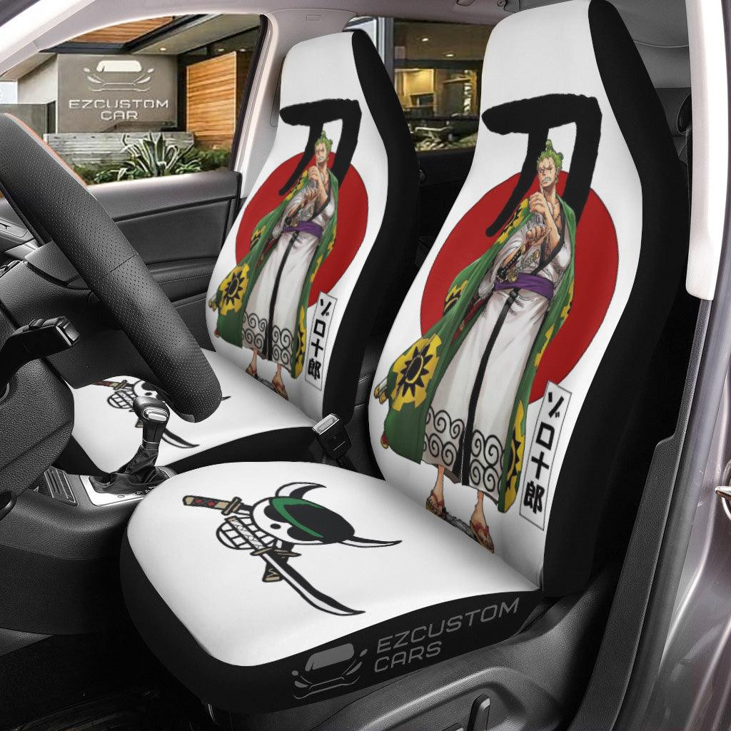 Zoro One Piece Anime Car Seat Covers
