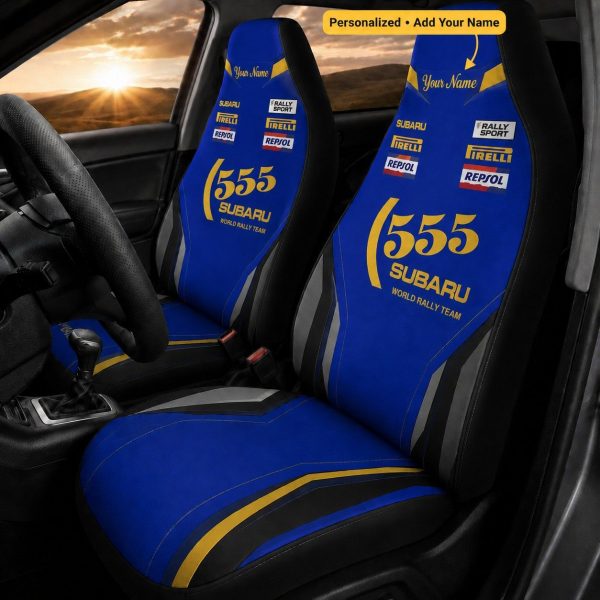 Colin McRae Racing Car Seat Covers Subaru 555 – Subaru Rally Team
