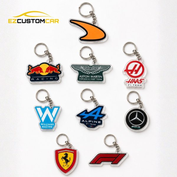 Racing Team Keychain Collection